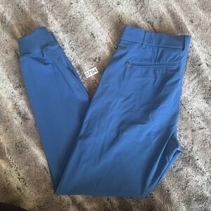 Greyson Montauk Jogger Pants Stretch Maltese Blue Size 32 (Fits 32-33" x 30")